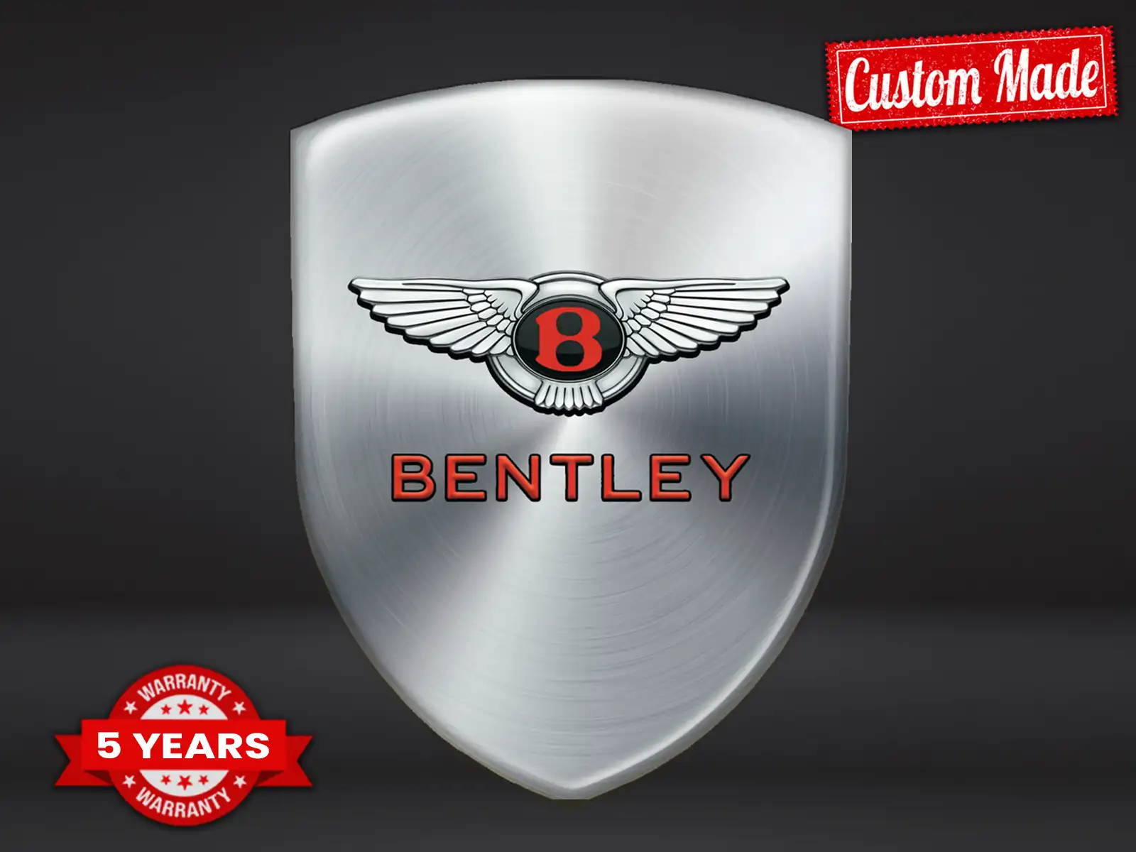 Bentley Windshield Sticker Contemporary Max Resilient Pro Chic